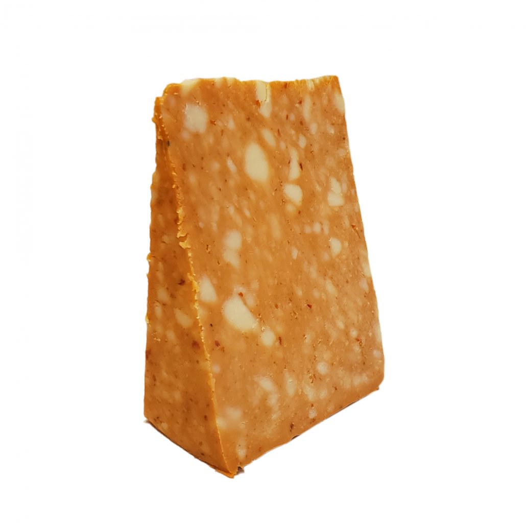 CHEDDAR ENGLAND MEXICANA CHILI FUSION FIXED WT 150G – Springbank Cheese Co.